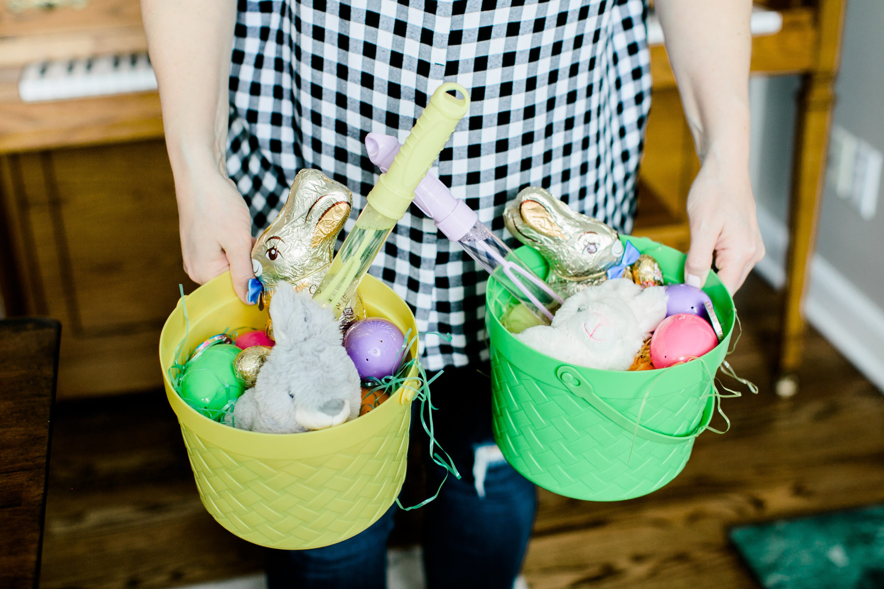 Easy Baskets and Muffins for Easter Morning
