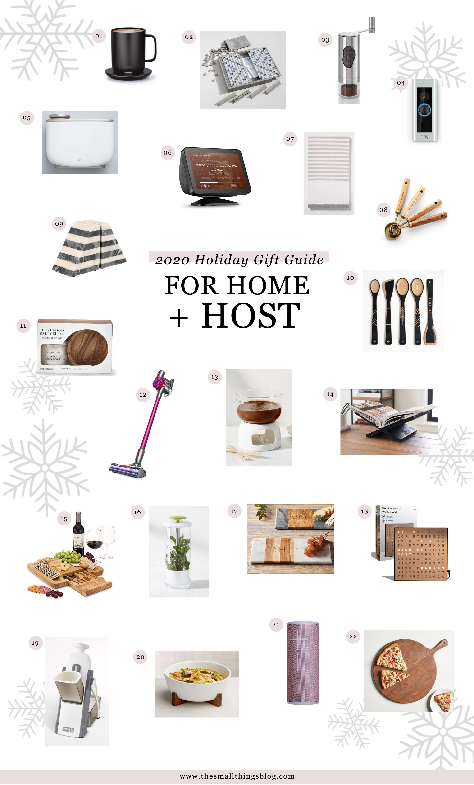 Holiday Gift Guide for Home + Host!