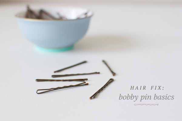 Hair Fix: Bobby Pin Basics – The Small Things Blog