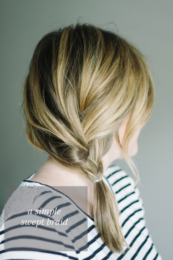A simple, swept braid – The Small Things Blog