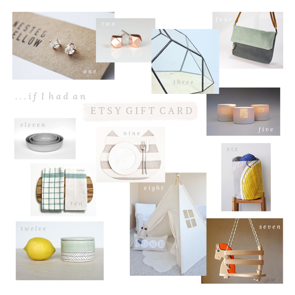 Etsy Gift Card Items Small Things Blog