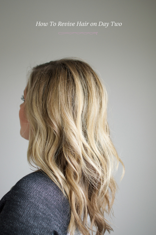 How To Revive and Refresh Hair for Day Two – The Small Things Blog