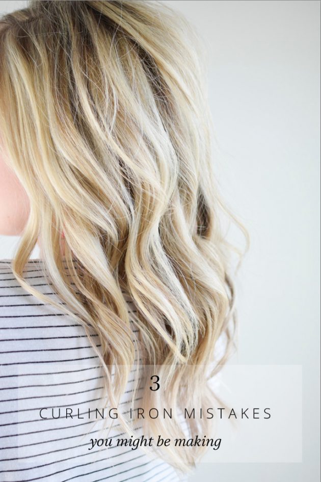 3 Curling Iron Mistakes You Might Be Making – The Small Things Blog