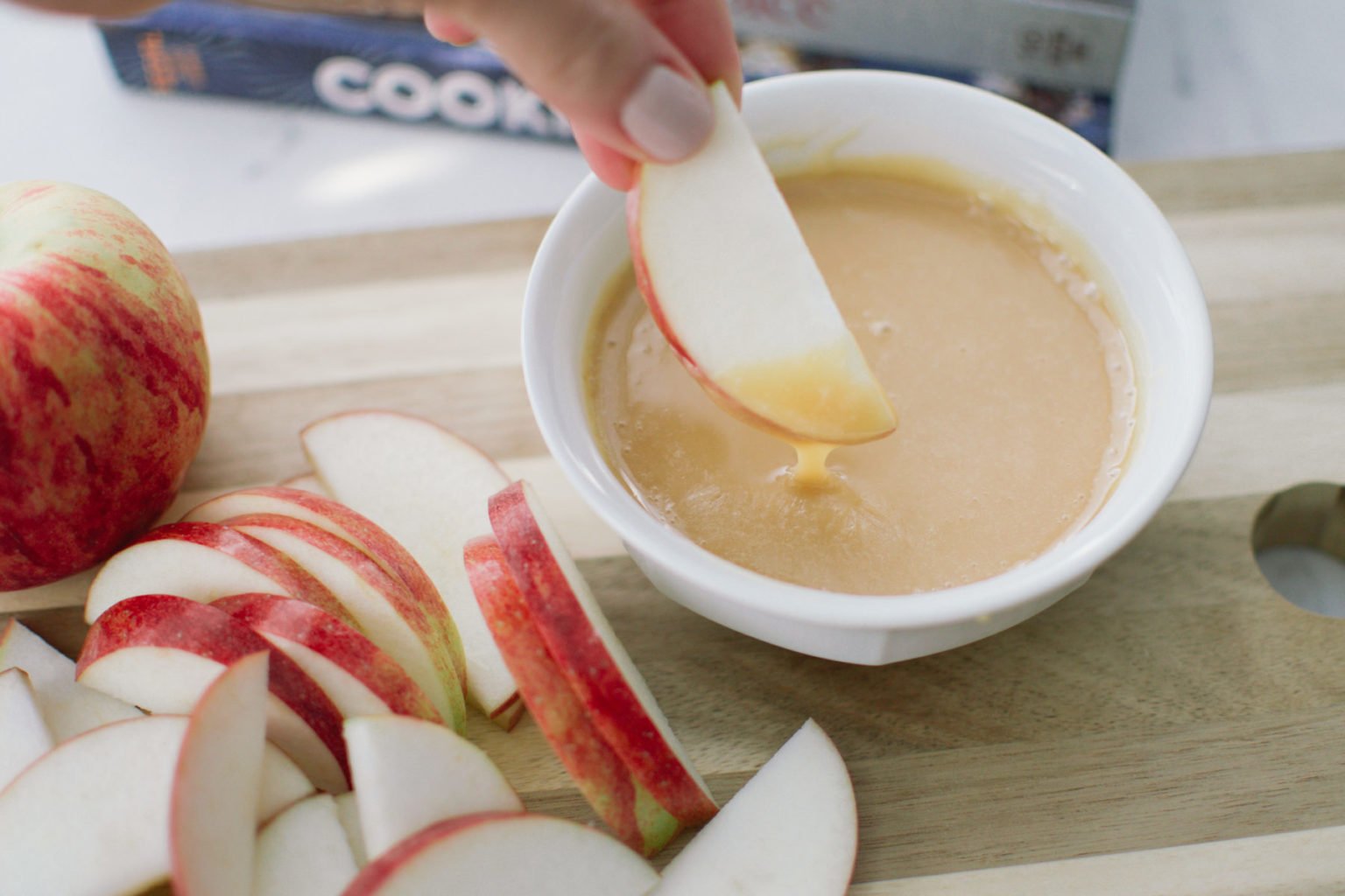 Caramel Dip for Apples The Small Things Blog
