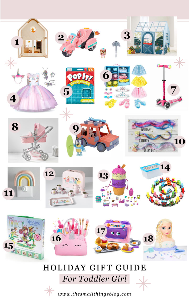 2021 Holiday Gift Guide for Toddler Girl