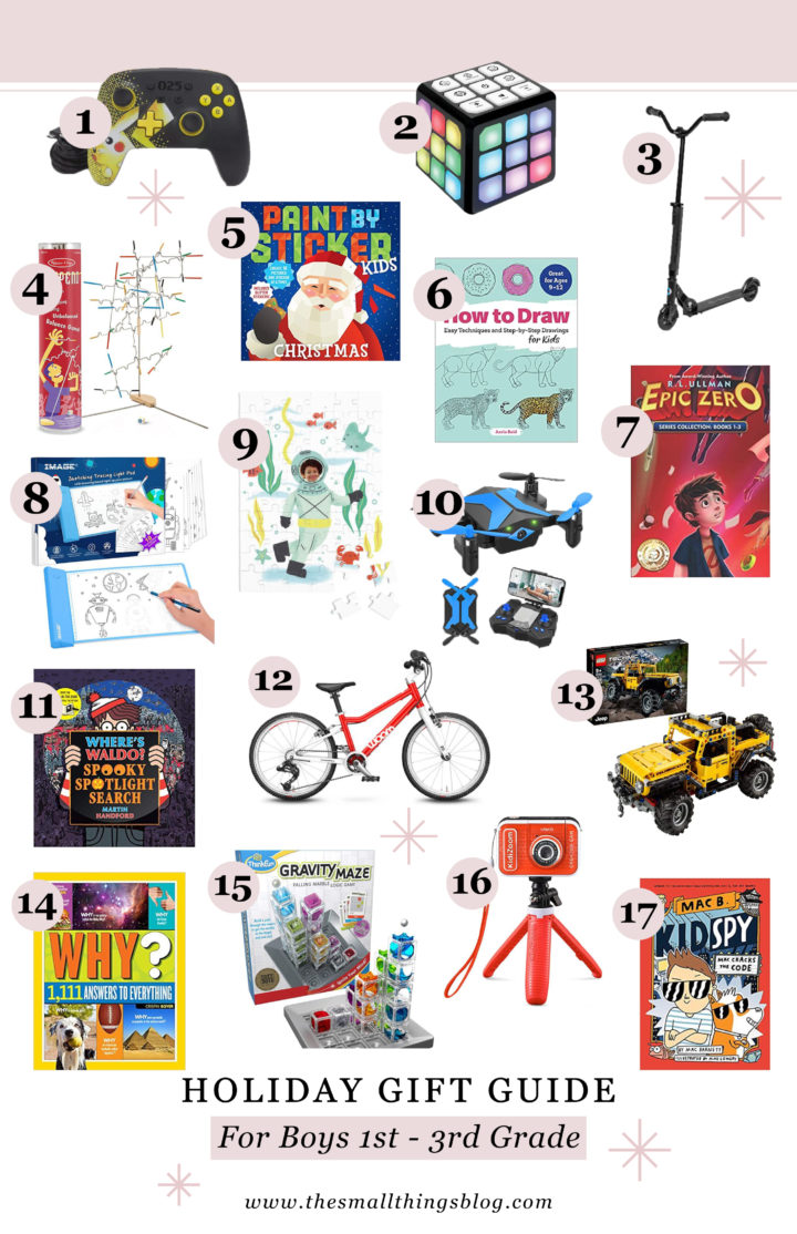 2021 Holiday Gift Guide for Boys 1st – 3rd Grade