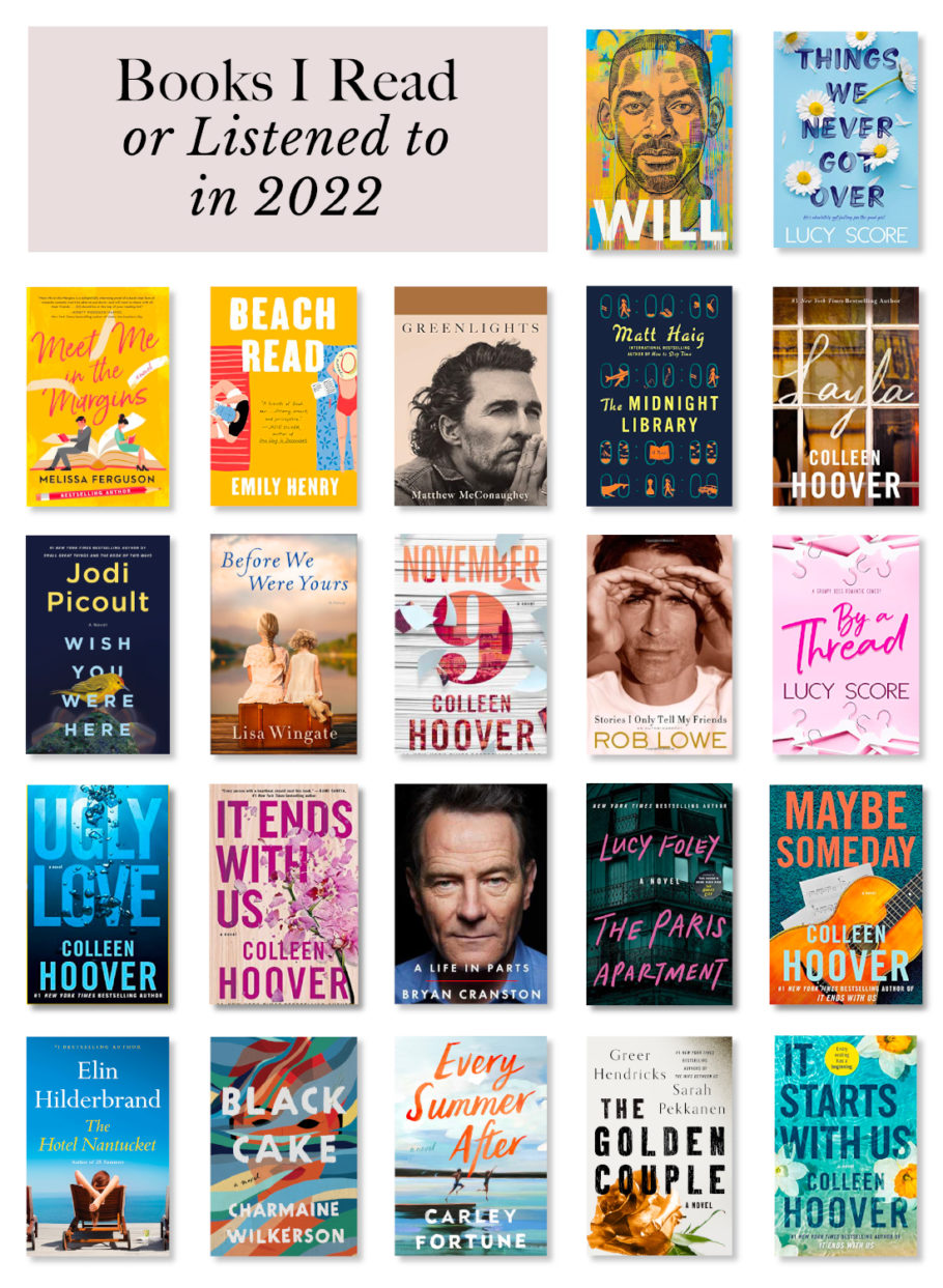 Every Book I Read (or Listened to) This Year
