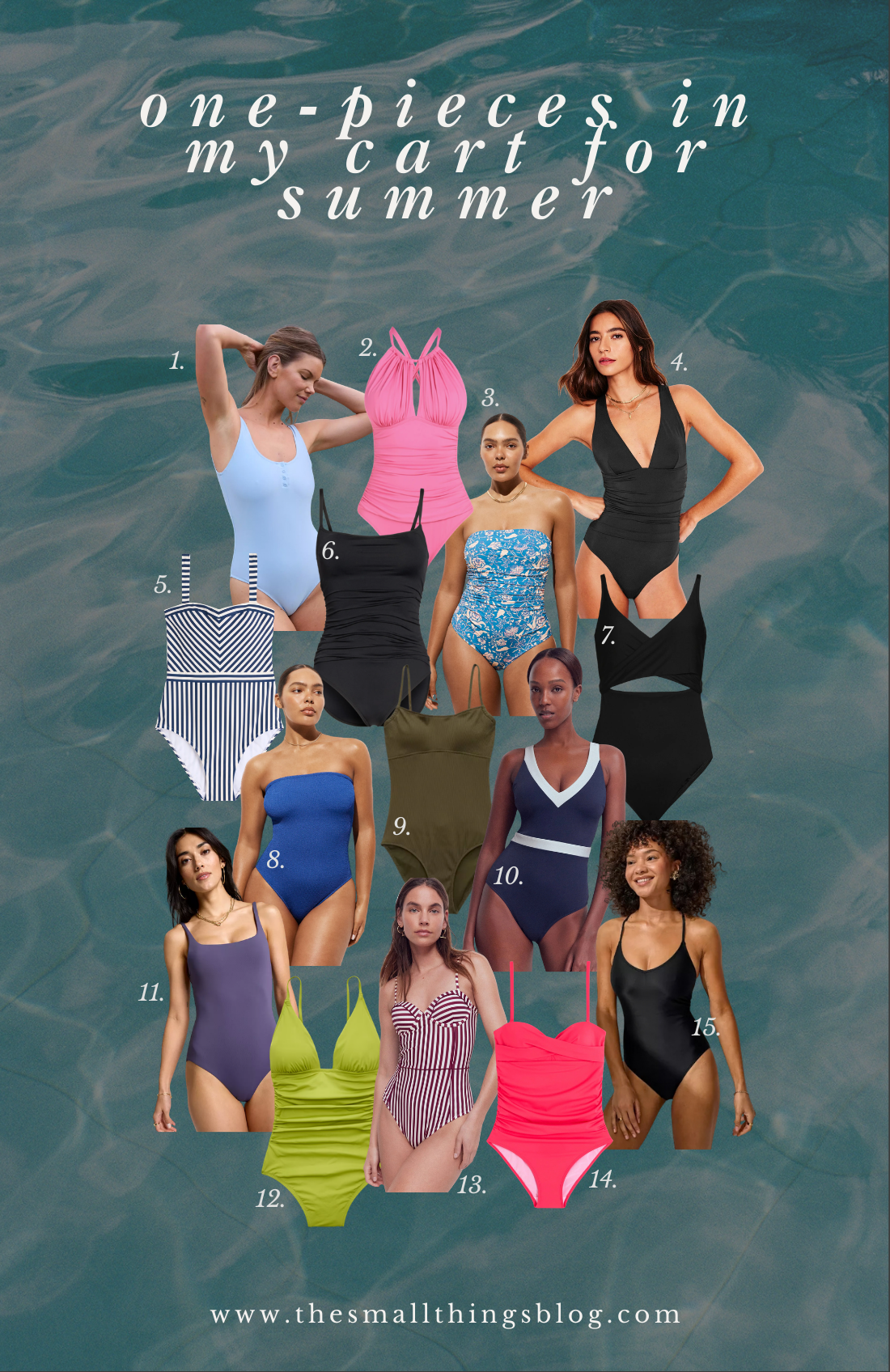 One-Pieces in my Cart for Summer