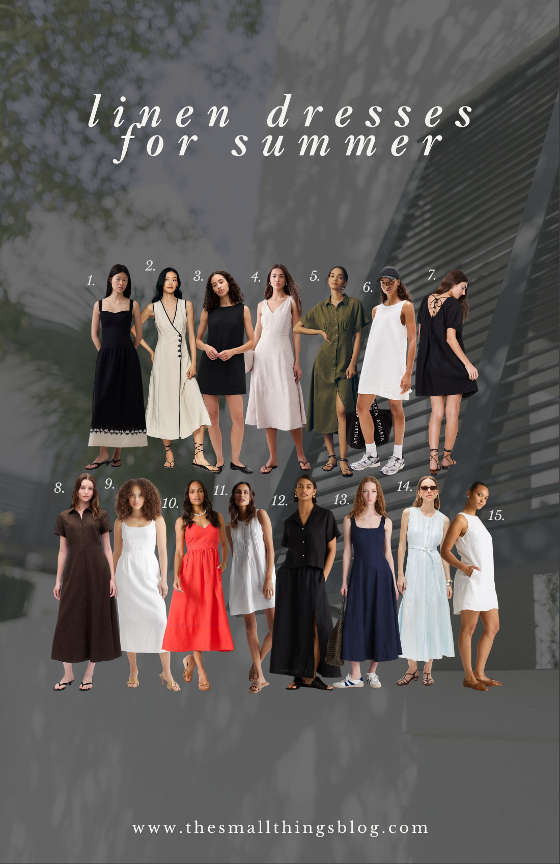 Linen Dresses for Summer – The Small Things Blog