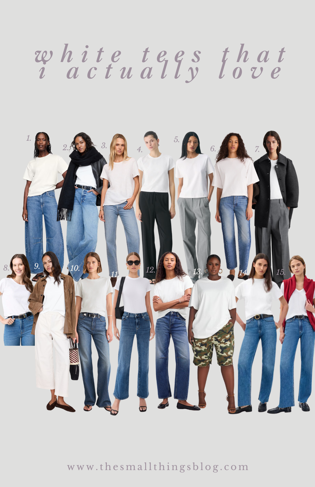 White Tees That I Actually Love