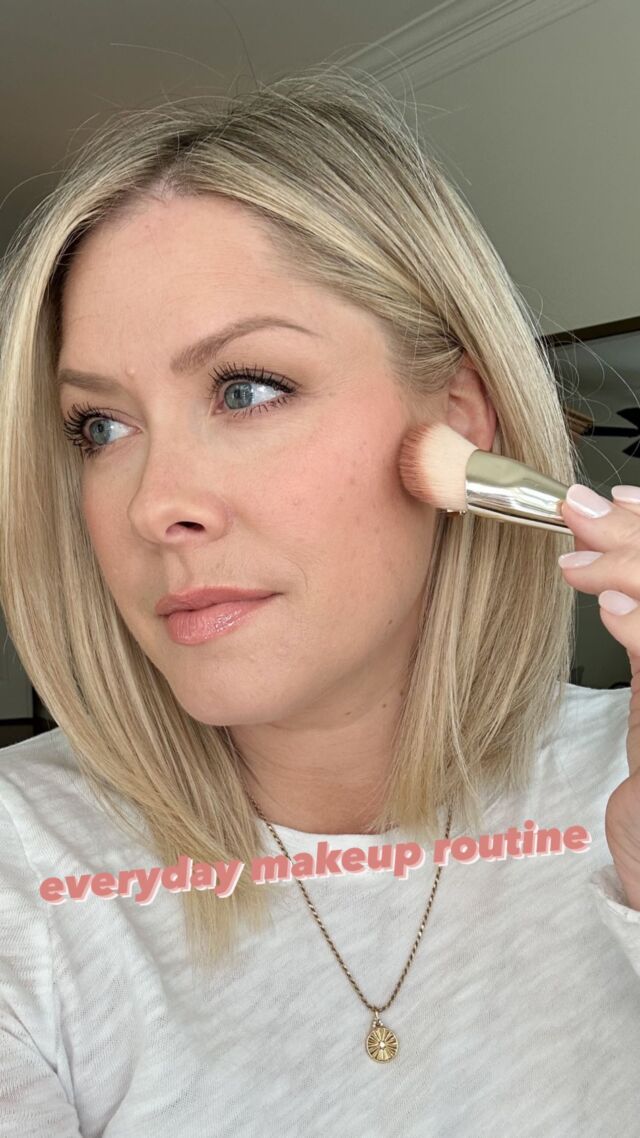 An up close look at my everyday makeup routine! What did you think of this angle? It’s the first time I’ve used the camera as my “mirror” and let me tell you… it’s not as clear as my lighted makeup mirror 😅😅😅 but if it’s helpful to see makeup applied this way, I’ll do it for you girl! Makeup linked: #liketkit @shop.ltk https://liketk.it/44udb