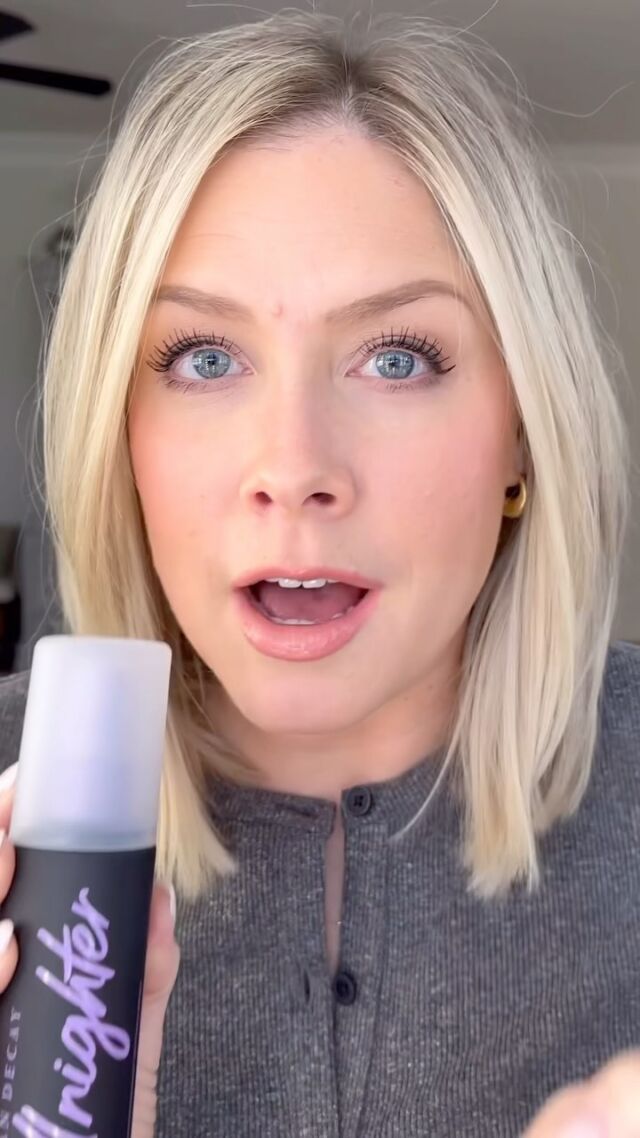 Why haven’t I ever done this before?!?! I’ve been using @urbandecaycosmetics All Nighter Setting Spray for years but haven’t ever used it this way and it’s the best way to keep my makeup intact before applying cream products!! Shop the best setting spray, with all its multi-use benefits, at @ultabeauty ! #urbandecay #UrbanDecayPartner #UDAllNighter

Follow my shop @k8_smallthings on the @shop.LTK app to shop this post and get my exclusive app-only content!

#liketkit 
@shop.ltk
https://liketk.it/4wkEy